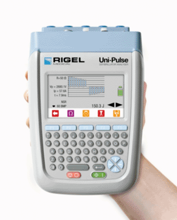 Imagen: El analizador médico Rigel Medical UNI-PULSE (Fotografía cortesía de Rigel Medical). Imagen: El analizador médico Rigel Medical UNI-PULSE (Fotografía cortesía de Rigel Medical).